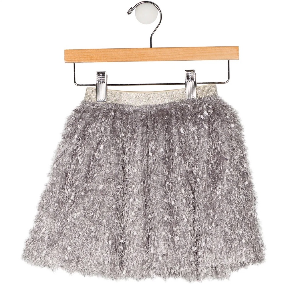 PETITE HAILEY
Girls' Fringe Skirt 
Size: 4
